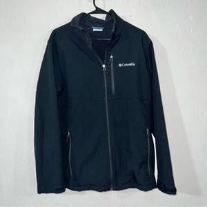 Columbia Mens Black Large Shell Jacket
